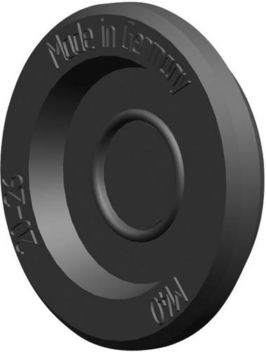 PB Fastener 1603-SB Kabeldurchführung Plattenstärke (max.) 2.5mm Silikon Schwarz