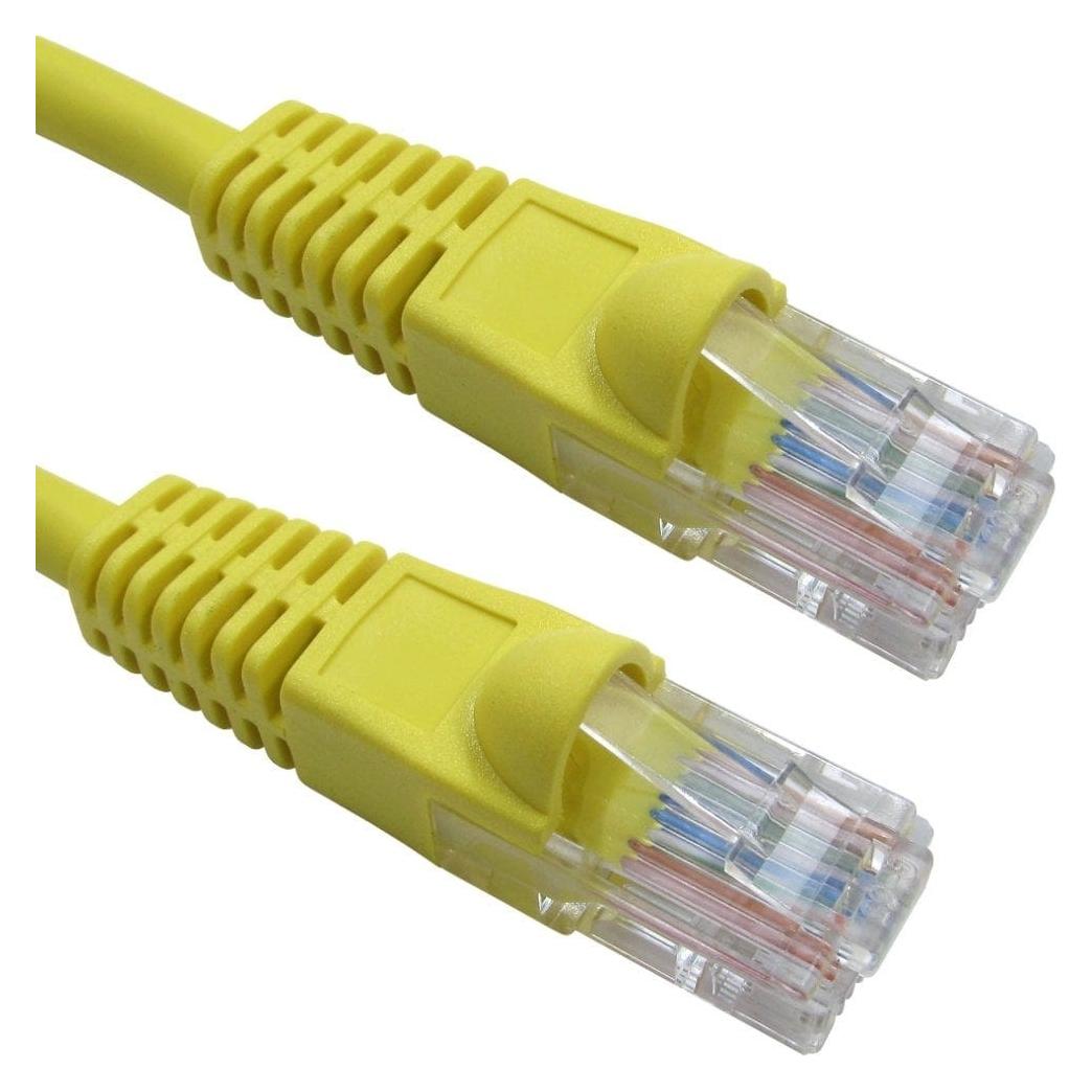 Cables Direct CDL 1m Cat5e LSZH Patch Yellow (CAT5e, 1 m) (B5LZ-201Y)