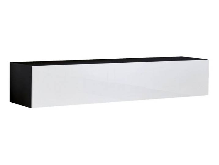 ASM-Moebel TV-Schrank TV Tisch Fly T30 mit Hochglanzfronten und Push-Click System Mit Hochglanzfronten und Push-Click System