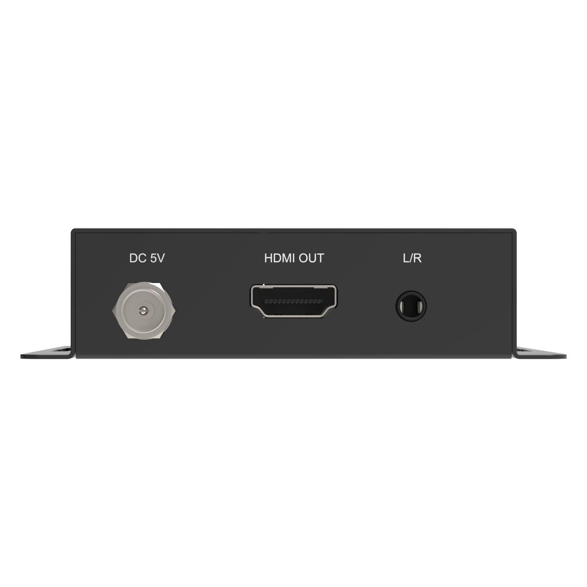 MicroConnect 4K@60Hz HDMI Extender with (MC-HDMIKVMEXT-70M)
