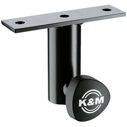 K&M 24281 (1 Stk., Ständer), Lautsprecher Ständer + Wandmontage, Schwarz
