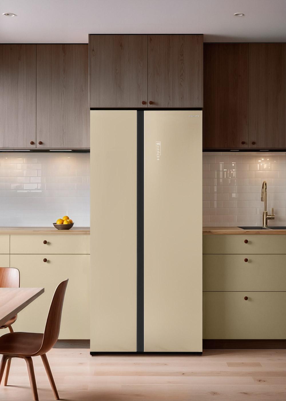 FRIDGE STUDIO SIDE BY SIDE 550 - Side-by-Side-Kühlschrank 550 l No Frost
