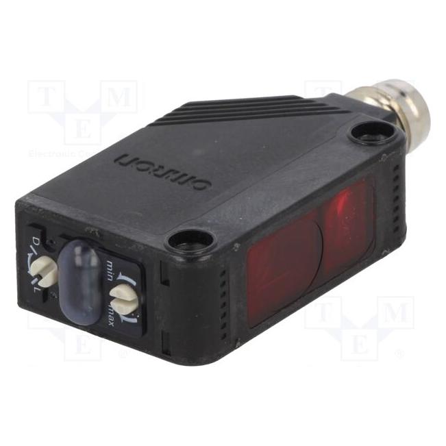 Omron Industrial Automation Sensor,BGS diffus,40-200mm,PNP,M8 (E3Z-LS86)