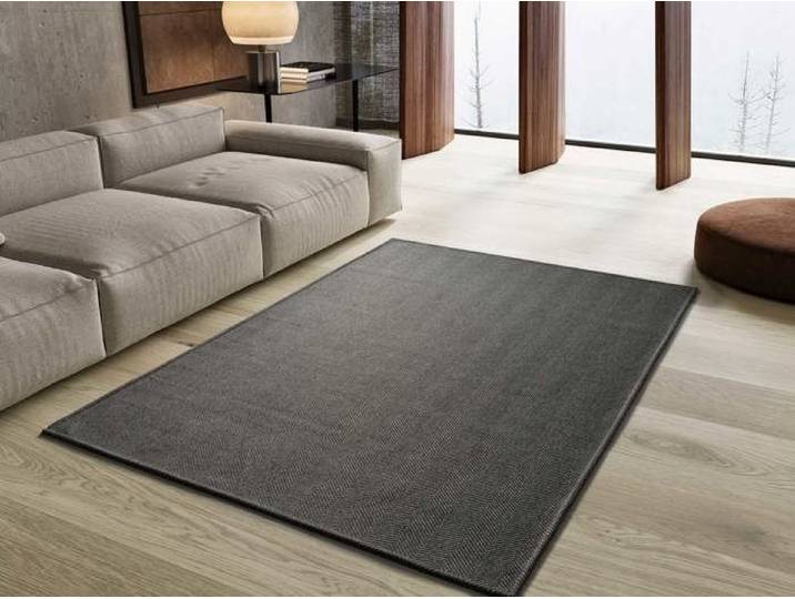 Tapis ATTICGO uni 120 x 170 cm ESPIGA LISO gris