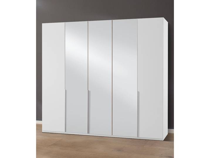 Kleiderschrank WIMEX New York , weiß, B:225cm H:234cm T:58cm, Schränke, Kleiderschrank