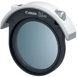 Canon Drop in Filter 52mm PL-C WIII (52 mm, Polarisationsfilter), Objektivfilter