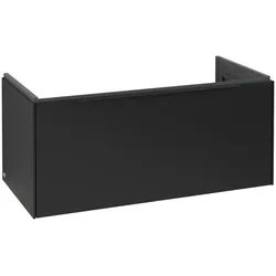 Villeroy & Boch Subway 3.0 Waschbeckenunterschrank, mit Beleuchtung, 1 Auszug, 973 x 432 x 462 mm, V C569L1VL
