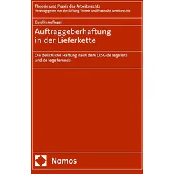 Auftraggeberhaftung in der Lieferkette, Fachbücher von Carolin Aufleger