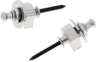 Duesenberg Drop Stop Straplocks Nickel