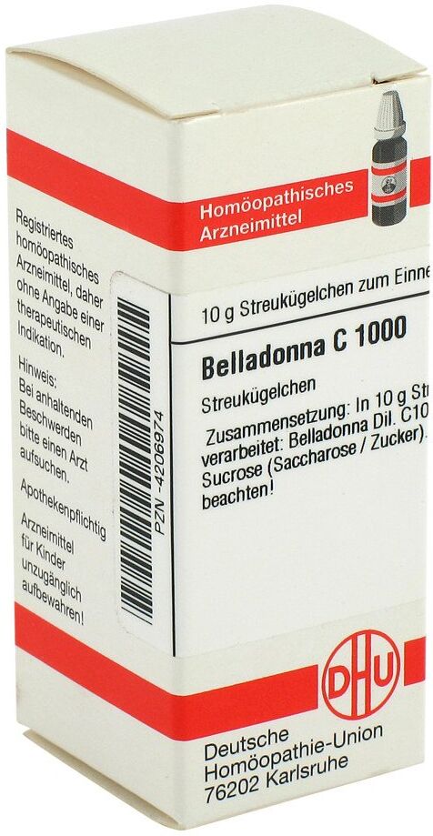 DHU Belladonna C1000 Globuli 10g