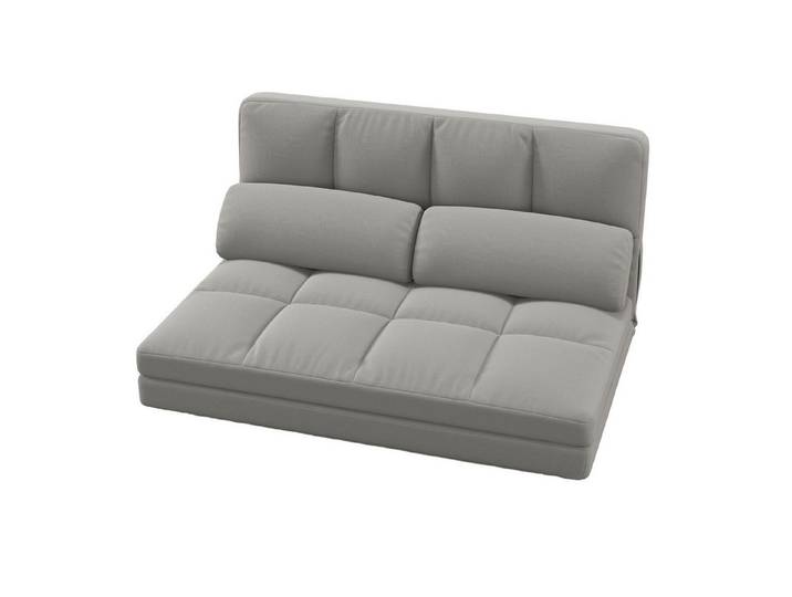 KOMFOTTEU Schlafsofa Bodensofa, mit Verstellbarer Rückenlehne