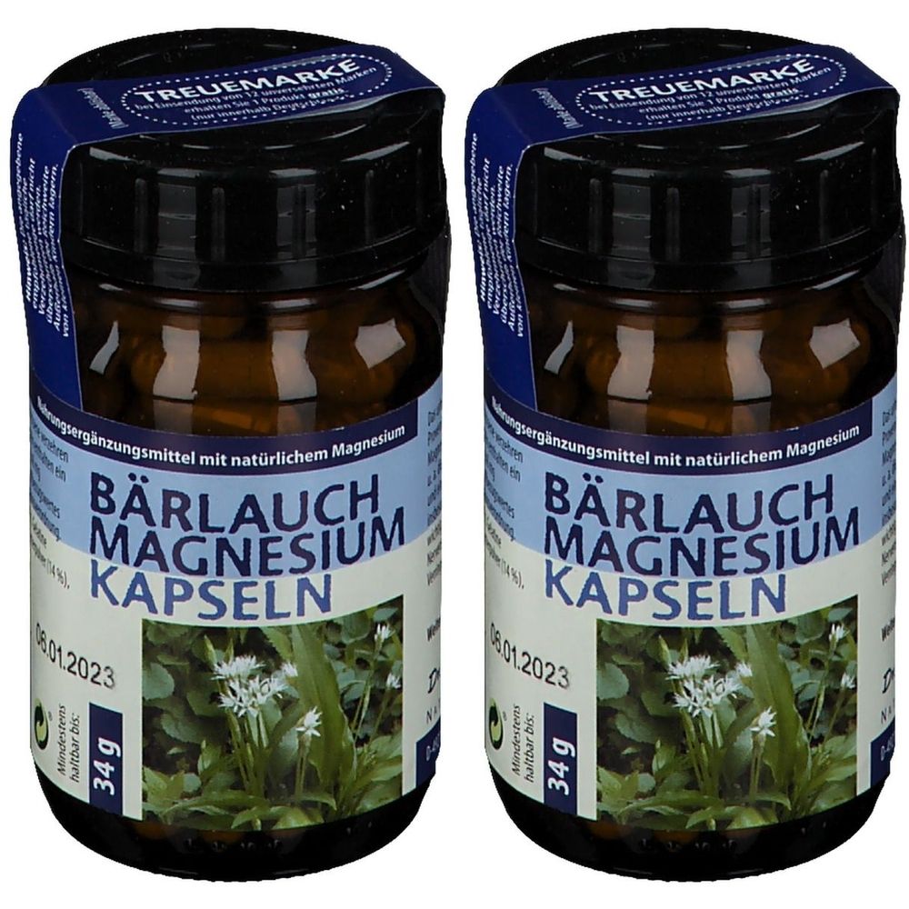 Bärlauch Magnesium Kapseln 2x 2x90 St