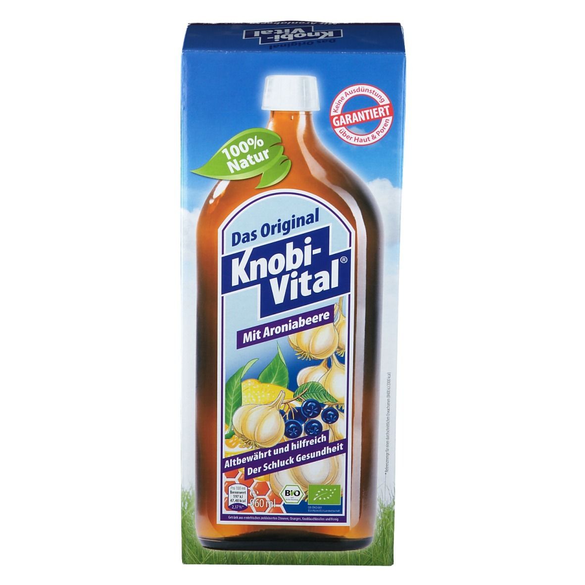 Knobivital mit Aroniabeere Bio 960 ml Flaschen