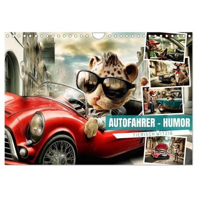 Autofahrer-Humor (Wandkalender 2027 DIN A4 quer), CALVENDO Monatskalender