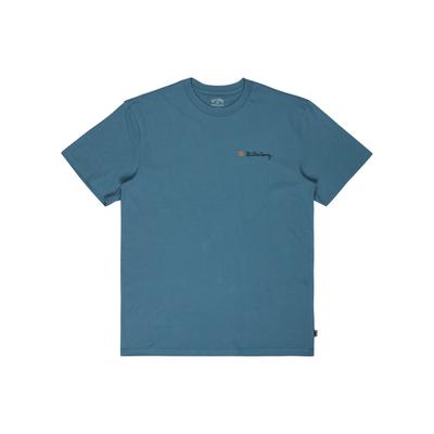 T-Shirt BILLABONG "Making Tracks", Herren, Gr. S, blau (vintage blau), Obermaterial: 100% Baumwolle., Shirts T-Shirt