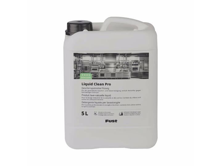 Fust Liquid Clean Pro - Set à 2x 5 Liter Spülmittel – Gastro Geschirrspüler Zubehör