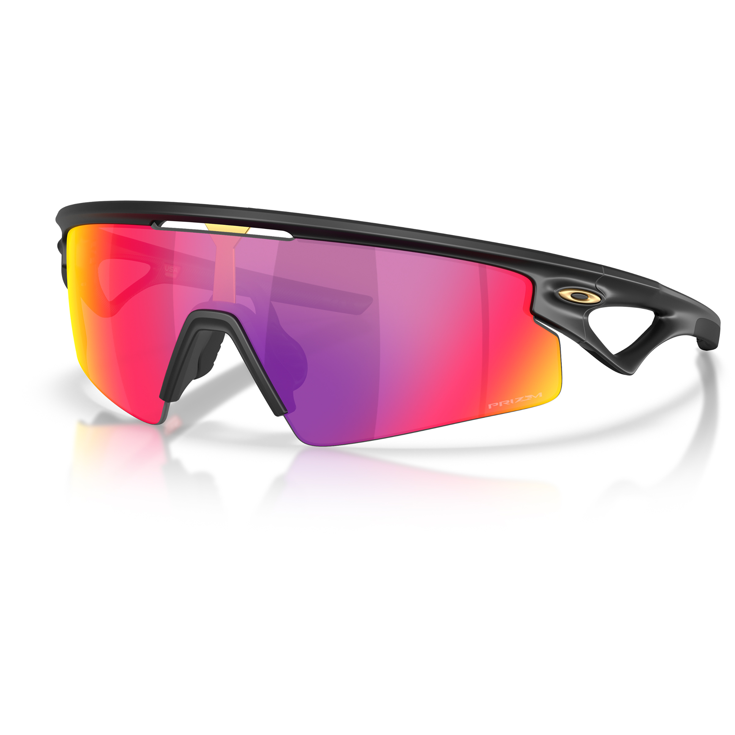 Oakley Sphaera Strike Sportbrille Sportbrillen & Sportsonnenbrillen black-prizm road Laufen | Rennrad | Skitour