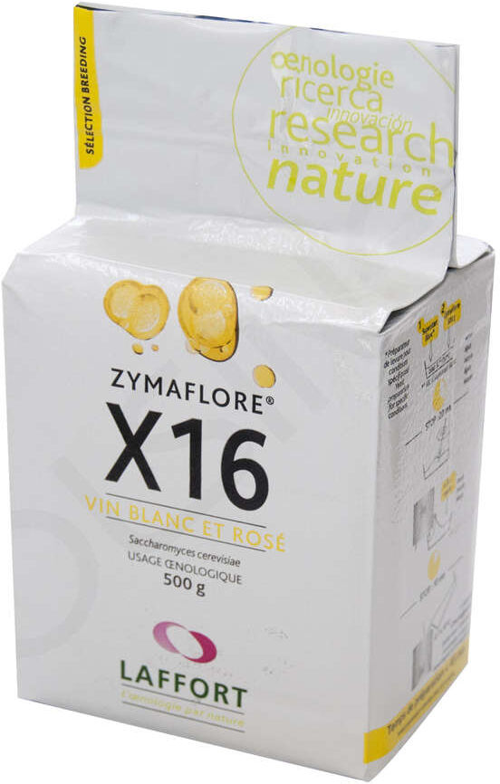 Laffort Lievito per vini bianchi e rosati Zymaflore X16 (500 g)