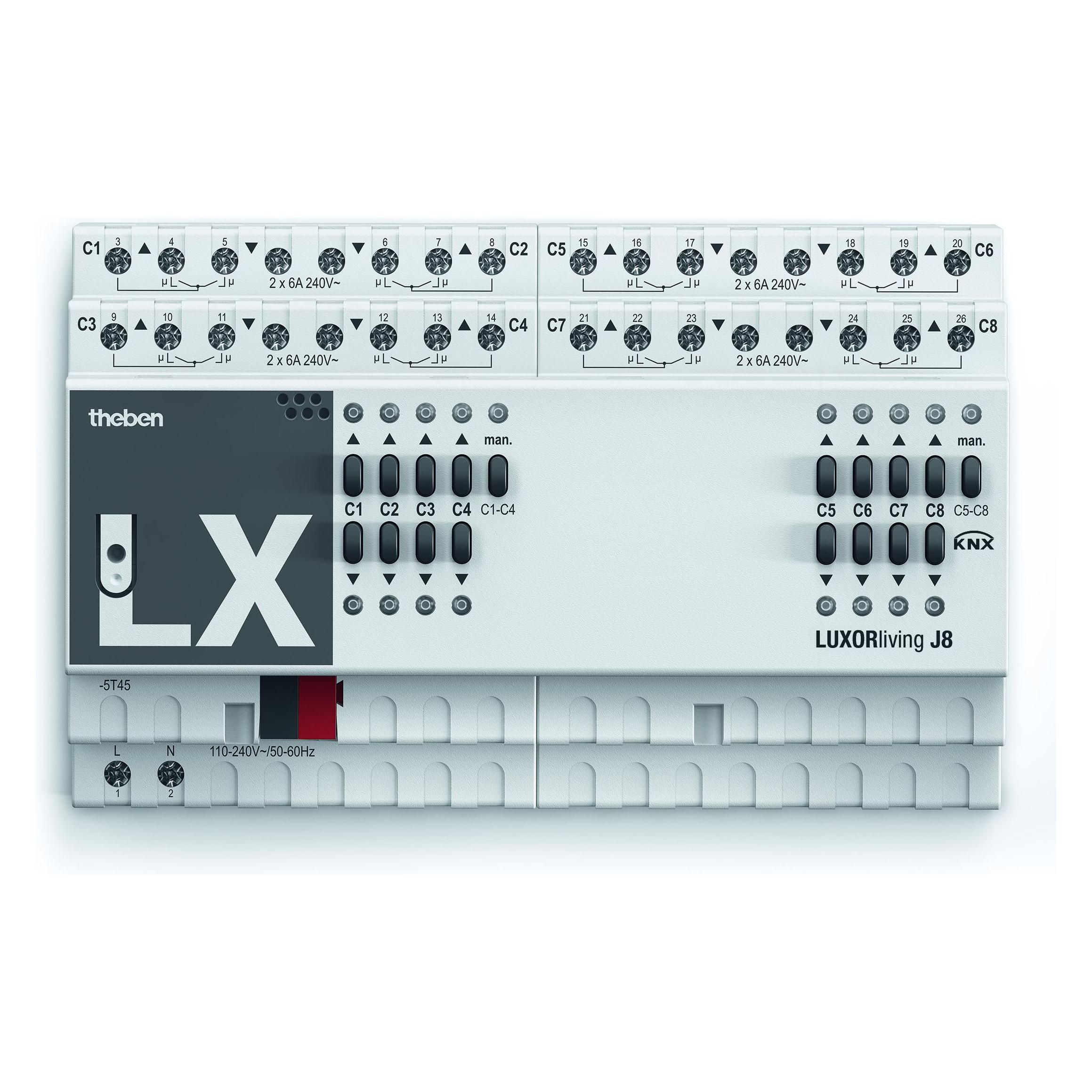 Theben LUXORliving J8 (Rolladenaktor) (4800455)