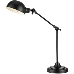 Schreibtischleuchte Portland Schwarz max. 40 Watt Schreibtischlampe