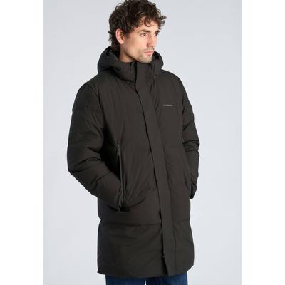 Daunenjacke LINDBERGH "Daunenjacke Comfort Fit", Herren, Gr. M, schwarz, Obermaterial: 100% Polyester. Futter: 100% Polyester. Füllung: 90% Daunen, 10% Federn, unifarben, Jacken Daunenjacke