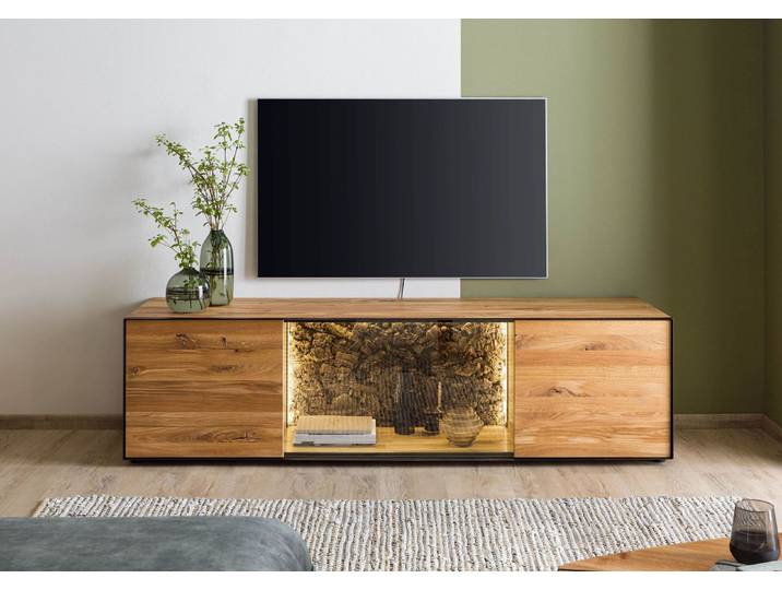 Lowboard Wildeiche 200x53x55 natur geölt STARNBERG #11