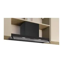 D95XCC2S0 Integrierte Designhaube 90cm Mattschwarz LED-Beleuchtung Drucktasten