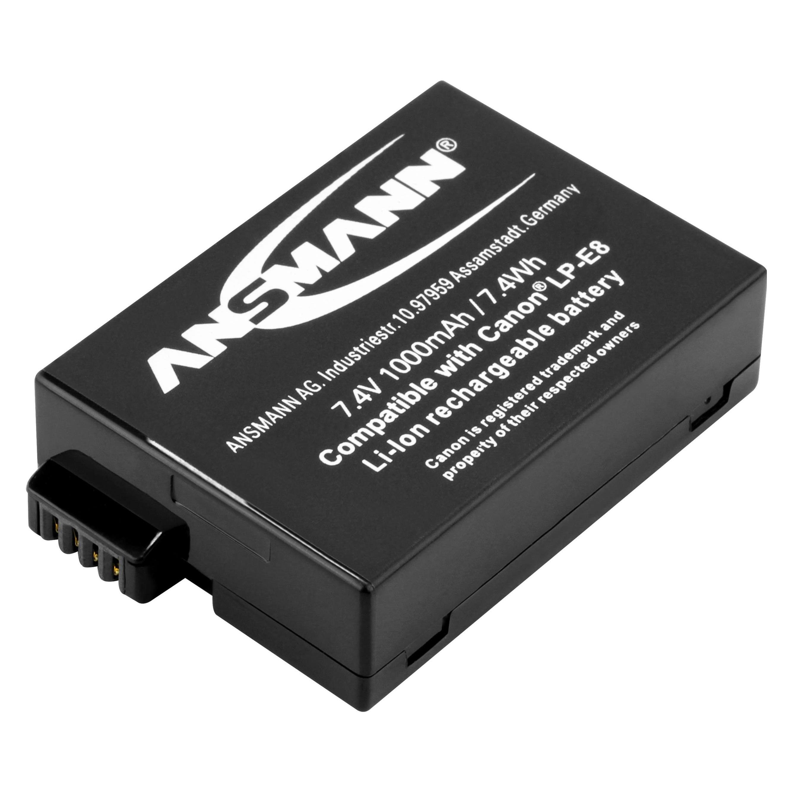 Ansmann Canon LP-E8 Akku (Kamera Akku) (5.0448.53)