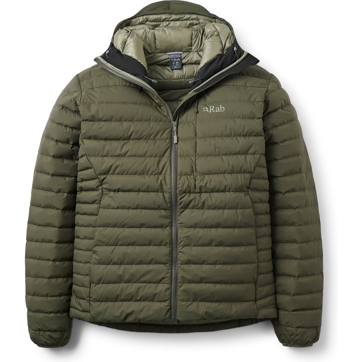 Rab Microlight Windstopper Hoody army (ARM) M QDB-73-ARM-MED