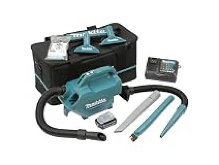 Makita CL121DSA Aspirateur sans fil 12 V max. / 2,0 Ah, 1 batterie + chargeur dans un sac de transport