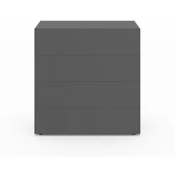 Create Kommode mit 4 Schubkästen Lava Gleiter