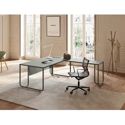 Schreibtisch mit Anbautisch JT-Line