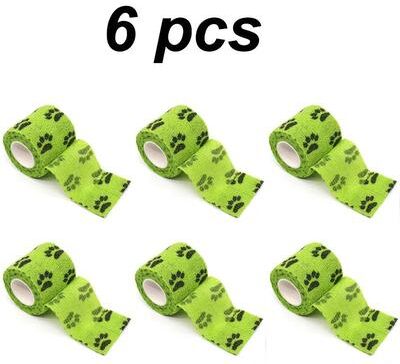 Inspire Essentials Protective Dog Paw Wrap Bandages For Outdoor Walks b