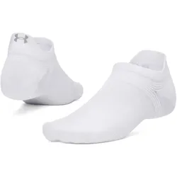UNDER ARMOUR Velociti Lite No-Show Socken 100 - white/white/reflective L (42-47.5)
