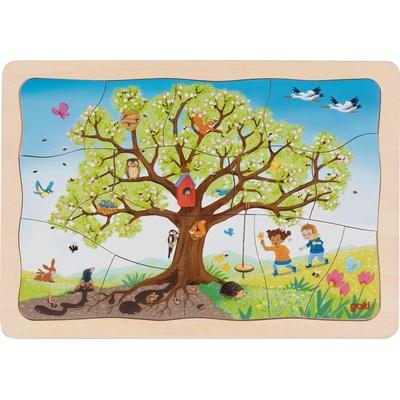 Schichtenpuzzle Mein Apfelbaum