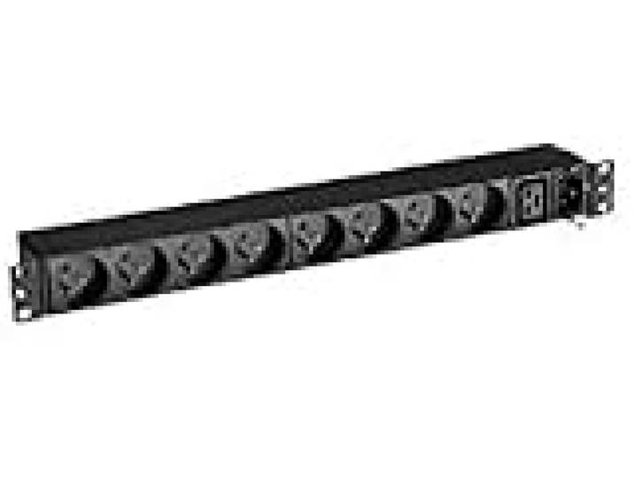 Eaton FlexPDU - Unité de Distribution Secteur (Rack-montable) - CA 220-240 V - 3000 VA - entrée : IEC 60320 C20 16A - connecteurs de Sortie : 9 (connecteur IEC, Français/UTE) - 1U - 19 Noir EFLX8F