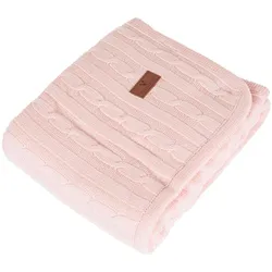 Cangaroo, Babydecke, Sherpy Pink Wiegedecke (100 x 75 cm)