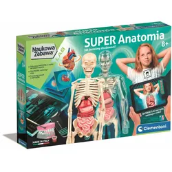 Wissenschaftsspaß Super Anatomie Polnische Sprache Clementoni 50919