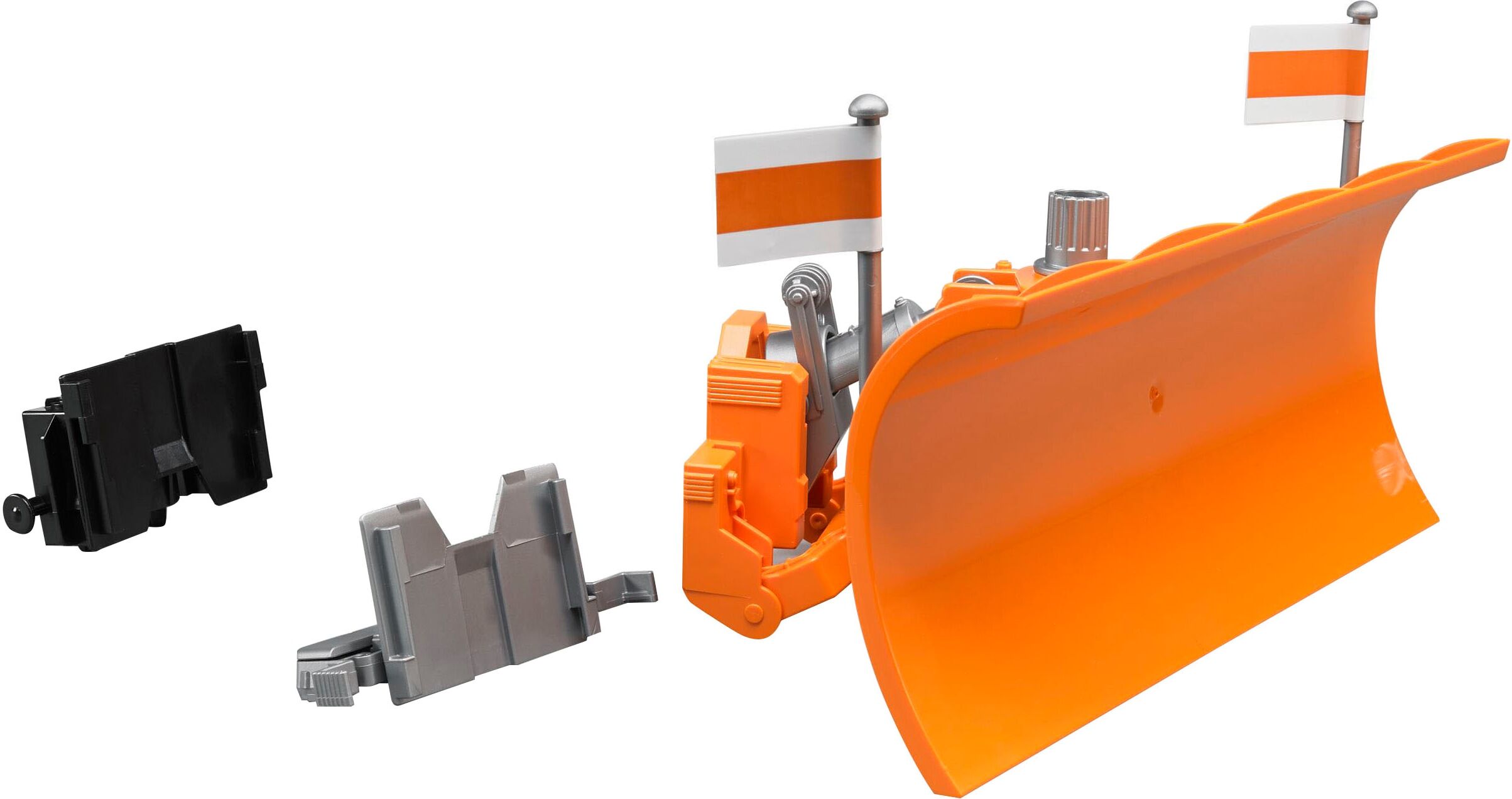 Spielzeug-Winterdienst BRUDER "Zubehör: Straßenräumschild (02582)", orange, Spielzeugfahrzeuge, KinderB:11,5cm H:8,6cm T:20,9cm, Kunststoff, Spielzeug-Winterdienst, Made in Europe, B:11,5cm H:8,6cm T:20,9cm