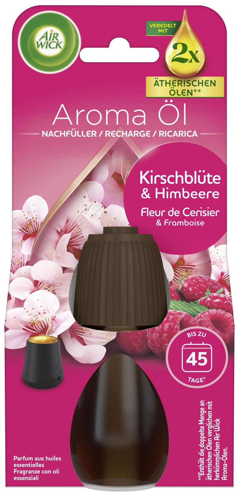 AIRWICK Raumduft-Nachfüller Kirschblüte & Himbeere 20 ml 3307903