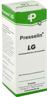 COMBUSTIN Pharmazeutische Präparate GmbH PRESSELIN LG Leber Galle Tropfen zum Einnehmen 50 ml 03644790