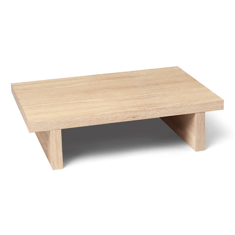 Ferm Living Kona bijzettafel - Eikenhout - Beige
