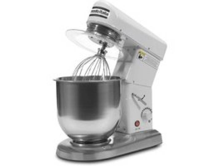 Batteur Mélangeur Planétaire FP - 5L 7.5L 10L - Resto Italia - Gris - l380- L1- P240- h400- Acier Inoxydable