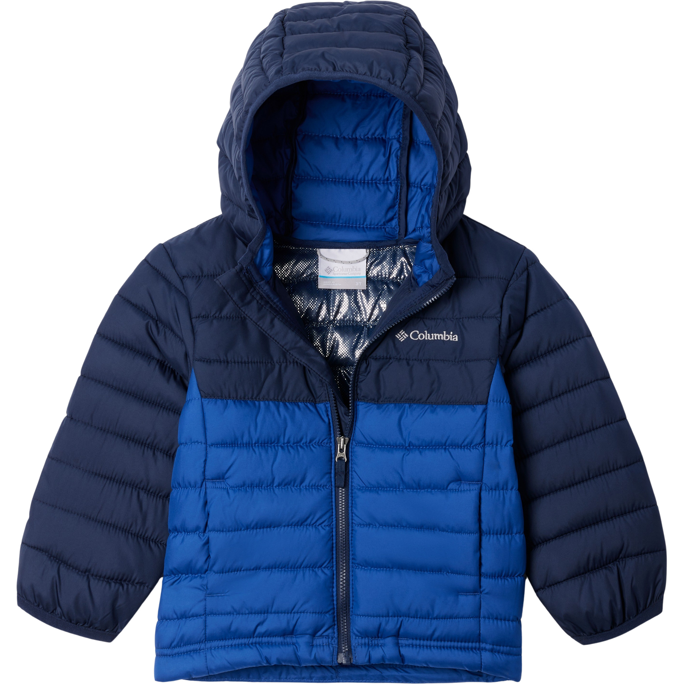 Columbia Powder Lite II Kinder Isolationsjacke blau Größe 168 Trekking Isolierend