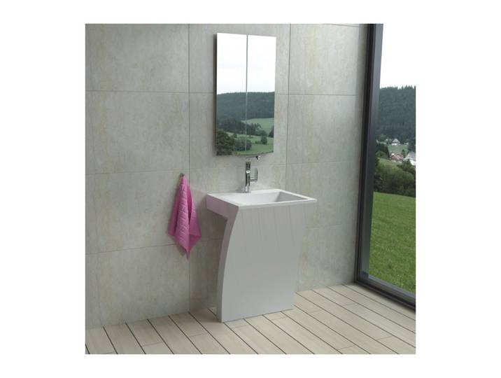 Vasque Totem design en solid surface Réf : SDPW11