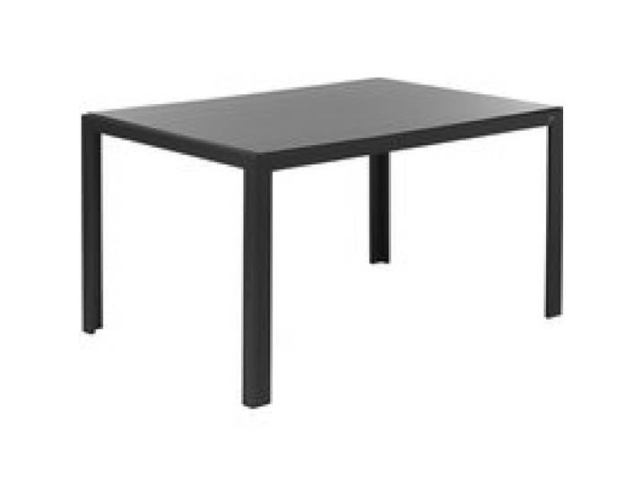 LIVARNO HOME Table de jardin Houston en aluminium, noir