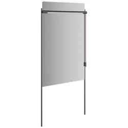 VitrA Equal LED-Leuchtspiegel 64104 60,3 x 94,5 cm, Beleuchtung oben