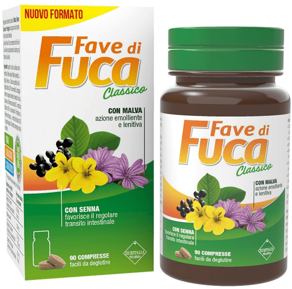 Fave di fuca Classico Integratore per il Regolare Transito Intestinale 90 Compresse