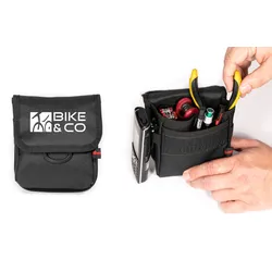 BIKE&CO Werkzeug-Gürteltasche schwarz