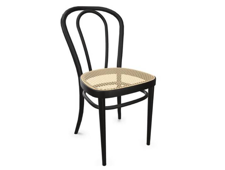 THONET chaise 218 (Black - Hêtre I)